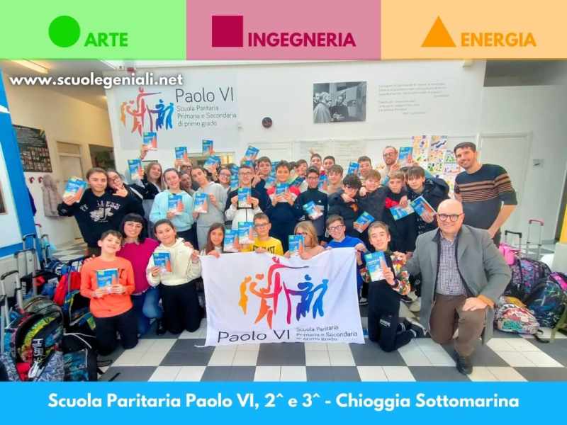 Il soffio sostenibile 💡 Progetto Scuola Paolo VI di Chioggia&nbsp;Sottomarina